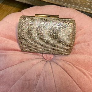 Sparkly rainbow clutch